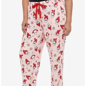 Retired My Melody Allover Print Pajama Pants
